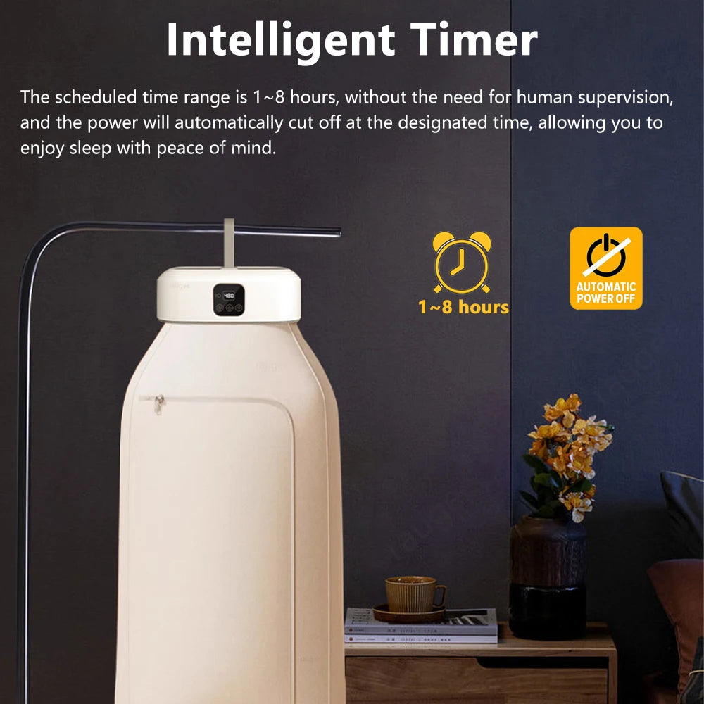 Portable Clothing Dryer Electric Portable Clothes Dryer UV Sterilization Folding Portable Clothing Dryer Foldable Laundry Dryer