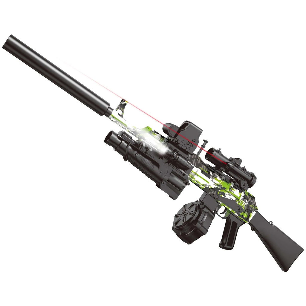 Electric Ak47 Toy Gun Automatic Gel Ball Blaster Toys Outdoor Game Gel Ball Sniper Rifle Splatter Gun Toys For Adults Gitfs