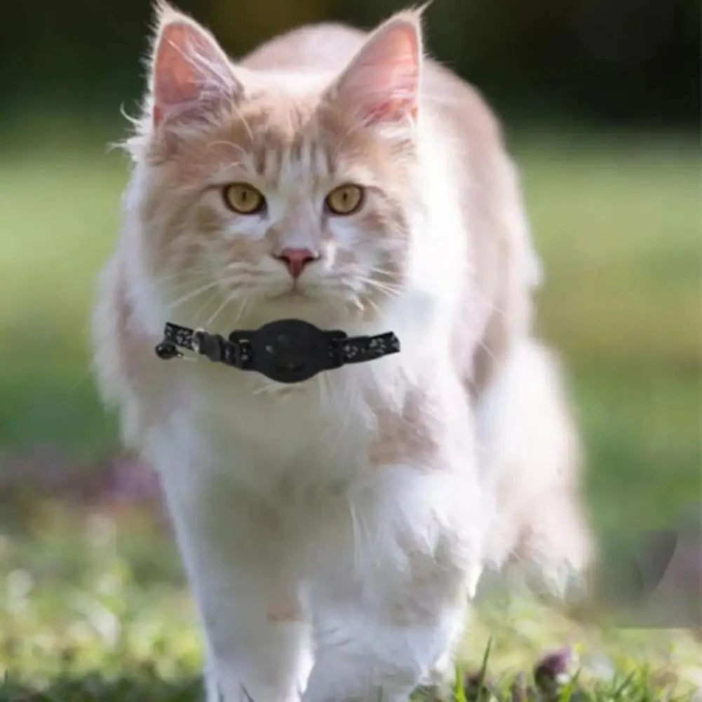 Smart GPS Tracker Collar for Cat Dog Real Time Anti-Lost Waterproof Pet Locator Adjustable Safety Buckle Reflective