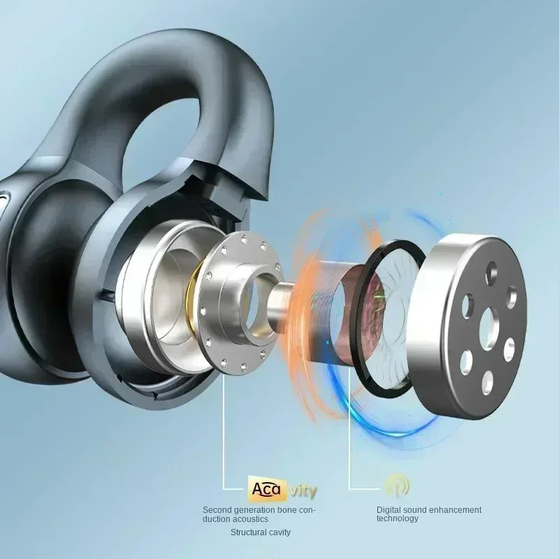 NEW X58 Wireless Earphone Noise Reduction Bluetooth LDE Power Display Earbuds in-Ear Headsets with Mic Touch Control for Phone