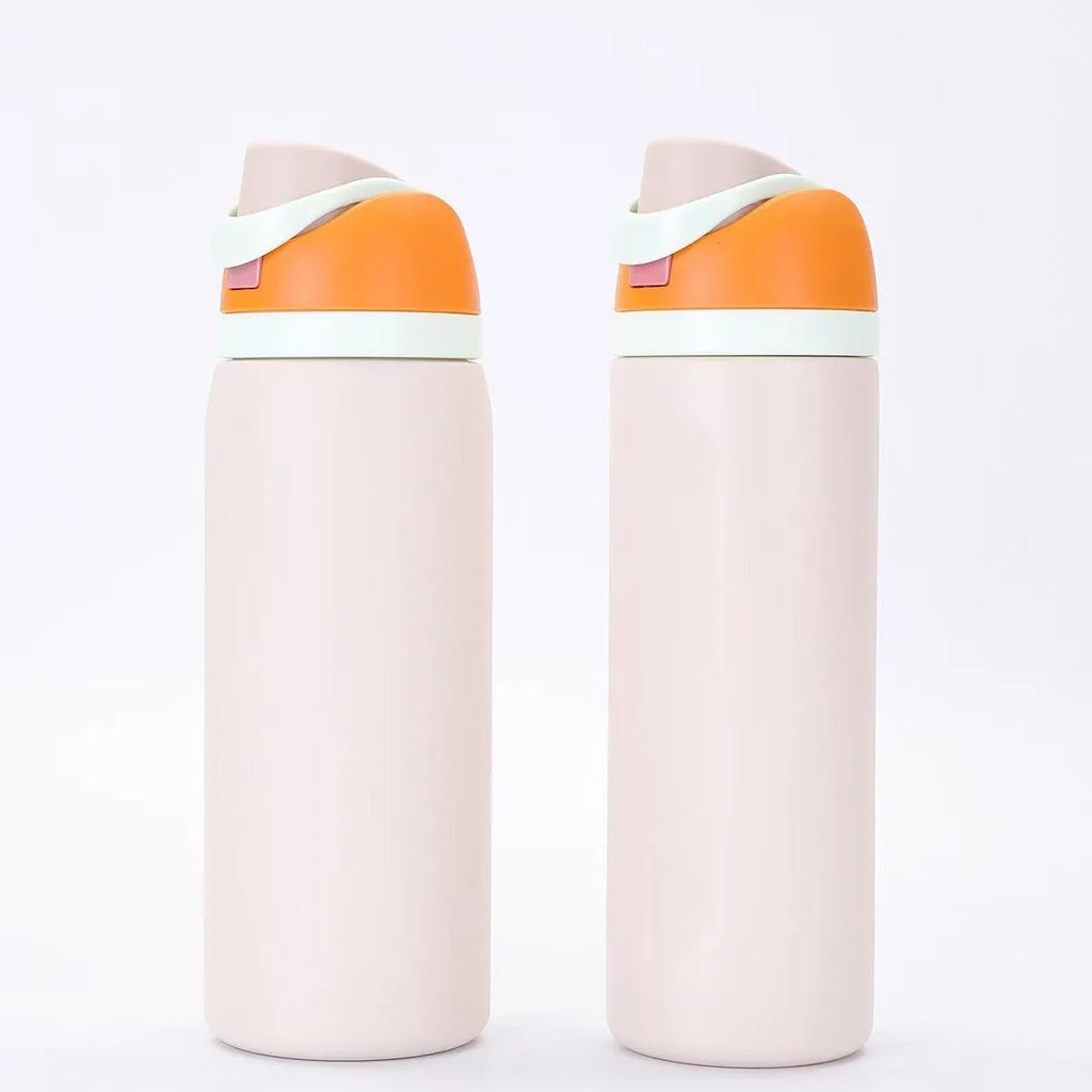 304 Stainless Steel Thermal Cup 480/710ML Leakproof Vacuum Insulated Bottle for Sports Travel Car Daily Drinking