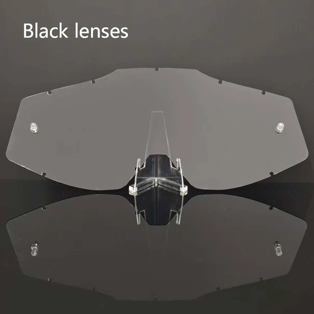 Gafas Motocross Universales – Lente PC Antipolvo y Viento Moto