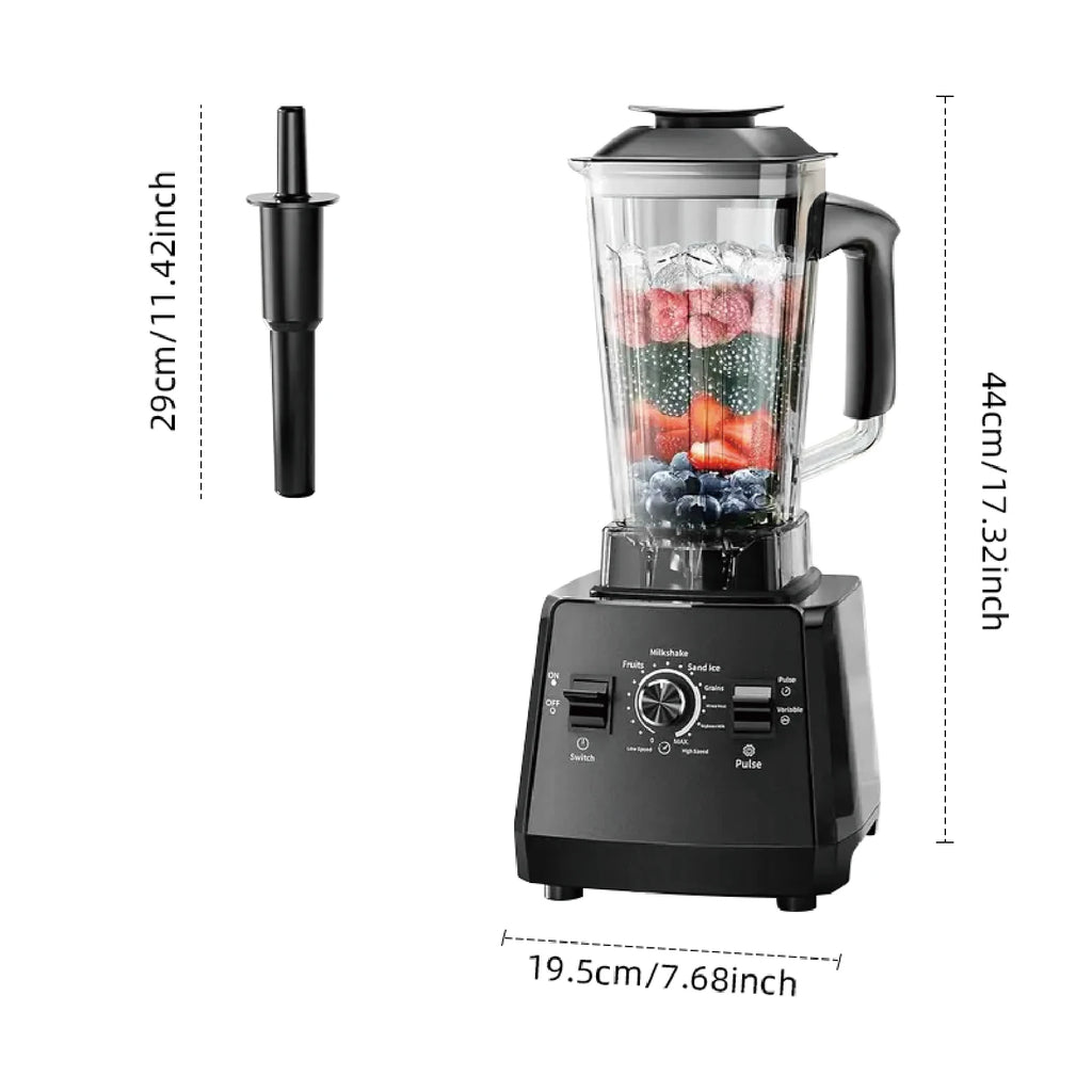 Fully Automatic Wall-Breaking Commercial Blender High Power Stationary Mixer Food Processor Ice Smoothie Juicer Machine Kitchens
