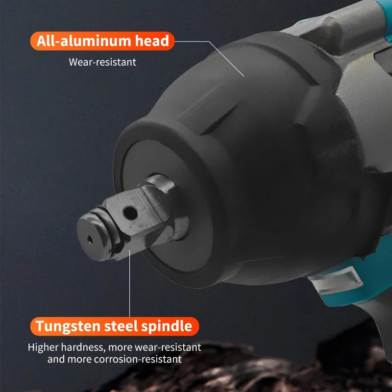 Makita DTW700 Cordless 1000N.m Impact Wrench Brushless Electric Wrench Screwdriver Large Torque Auto Repair Power Tools