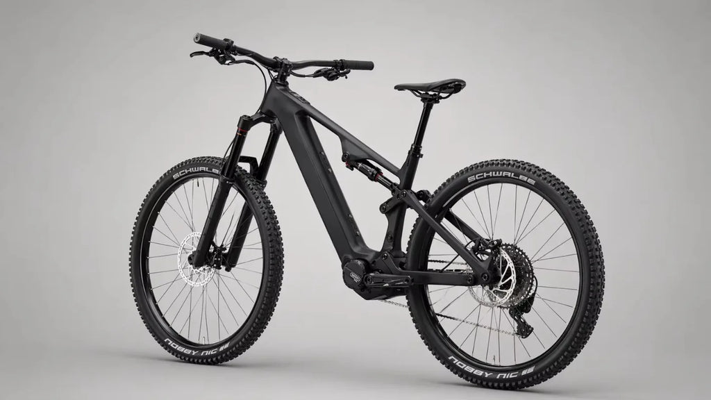 Carbon Fiber Full Suspension Electric Mountain Bike 29er M560 Mid Drive