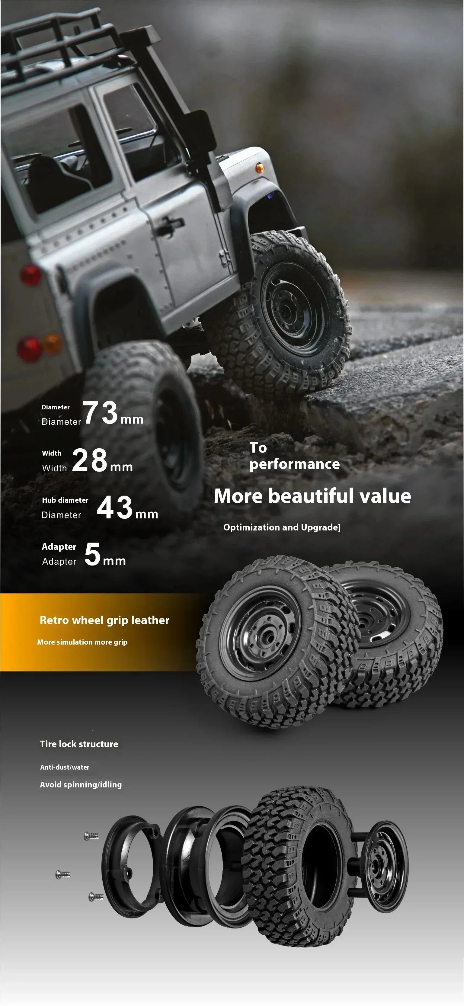 MN98 MN99S 2.4G RC Car 1/12 MN Model RTR Version Rock Crawler Defender 4x4 Off-Road Truck Remote Control Toys For Kid Gift
