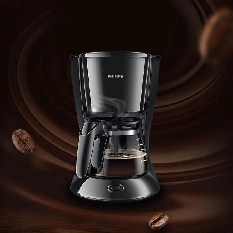 Philips HD7432 Drip Coffee Maker 220V Fully Automatic Coffee Machine 600ML Drip Filter Small Multi-functional Coffee Pot