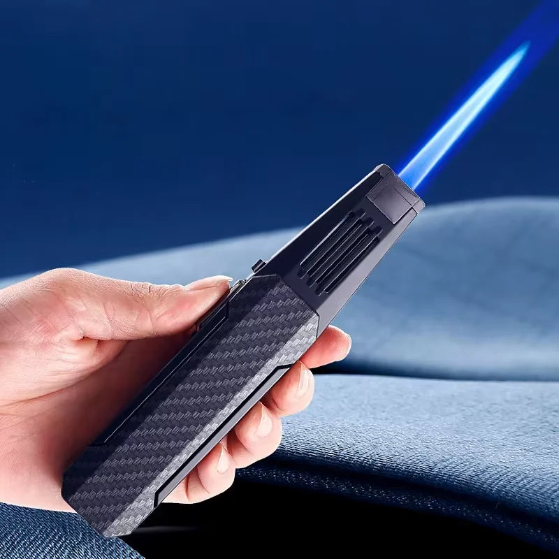 JOBON Kitchen BBQ  Cigar Big Jet Flame Turbo Torch Fire Lock Adjust Refill Lighter Without Butane Gas