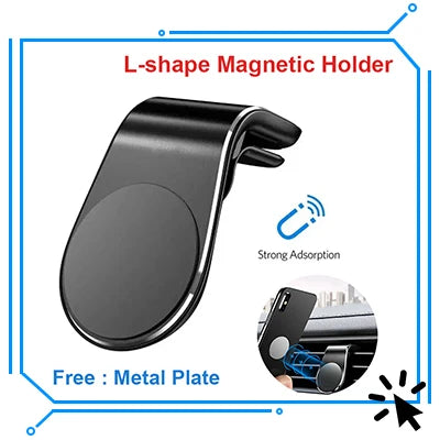 360° Magnetic Car Phone Holder Magnet Smartphone Mobile Stand Cell GPS Support For iPhone 13 12 XR Xiaomi Mi Huawei Samsung LG