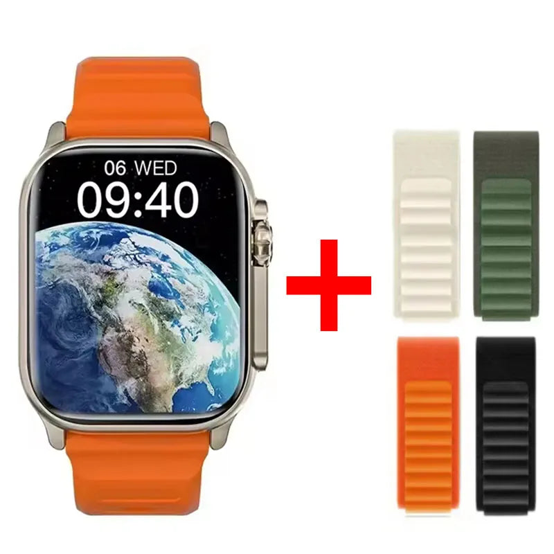 Watch 10 Ultra Smart Watch 49mm 2026 New NFC Men Women GPS Track Bluetooth Call BT Music Games Wireless Charging Smartwatch