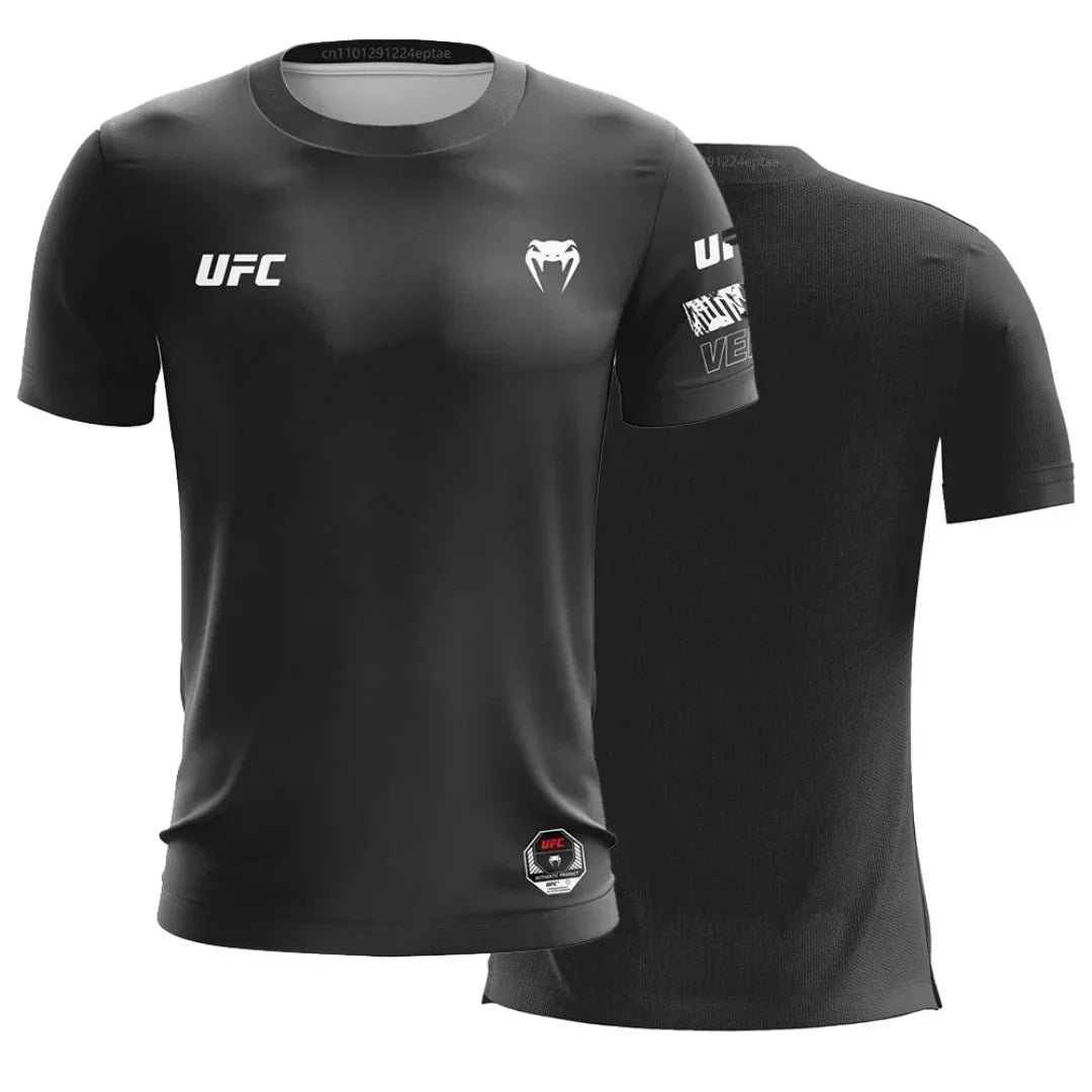 Remera Deportiva Hombre - Secado Rápido Estilo UFC