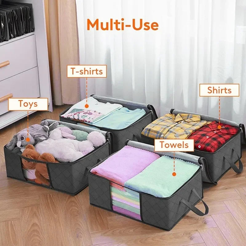 Bolsa de Almacenamiento Plegable para Ropa y Mantas
