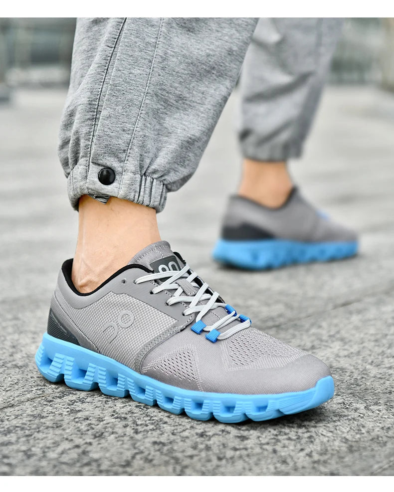 Men's Breathable Casual Sneakers Air Mesh Running Shoes Lightweight Summer Outdoor Sports Zapatillas for Male Large Size 39-46