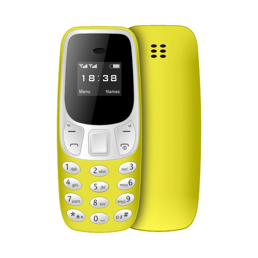 SERVO BM10 Mini Feature Phone Dual SIM Dual Standby Voice Dialing Low Radiation Mp3 Player With Earhook Pocket Cellular Phone