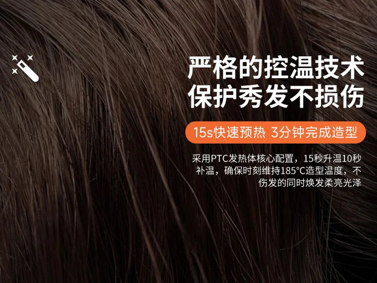 2-in-1 Hair Dryer and Straightener Ht01 Negative Ion Straightening Comb for Dry and Wet Use, Hair Straightener That Doesn'T Damage Hair, Multi-Functional Hair Styling Tool