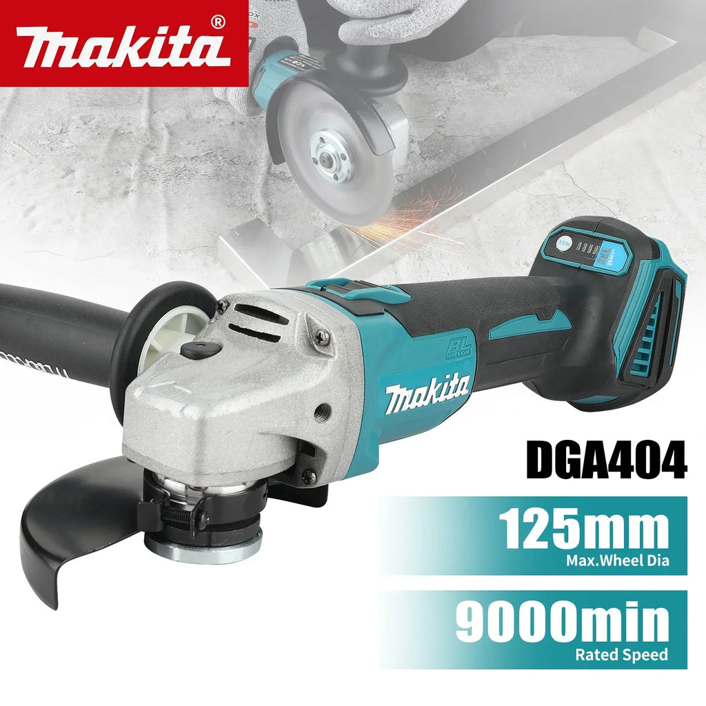 Makita DTW300 Or DGA404 Combo: 18V, 580Nm Impact Wrench (3800RPM), 680W Angle Grinder (125mm Wheel) - Multi-Tool Kit for Repairs