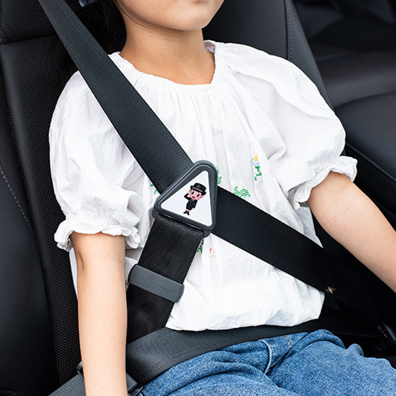 HOT Child Seat Belt Retainer Adjustment And Fixation Anti-stroke Belt Children Shoulder Guard Buckle Seatbelt Positioner ForKids