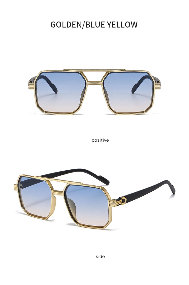 Anteojos Retro Marco Grande – Lente Antirreflejo Estilo Europeo