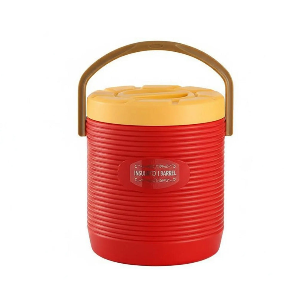 Stainless Steel Insulated Container Long-Lasting & Sturdy Large Capacity Thermal Jug Insulated Beverage Dispenser Leak-Resistant