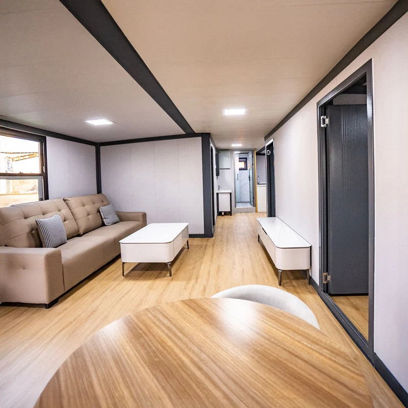 Prefab Container House 3 Bedroom Modular Homes Foldable Luxury  Quick Installation China Manufactured Kits