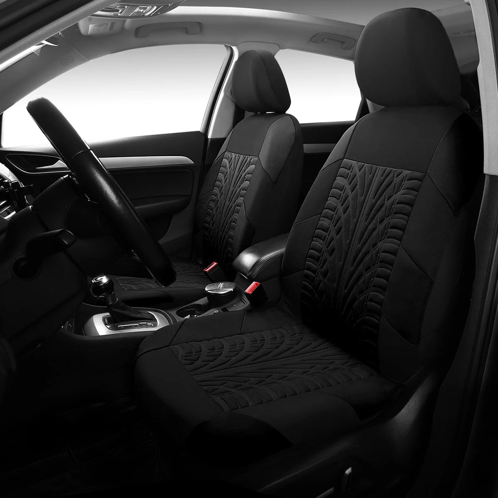 Customized Four Seasons Universal Polyester Full Set Car Seat Covers