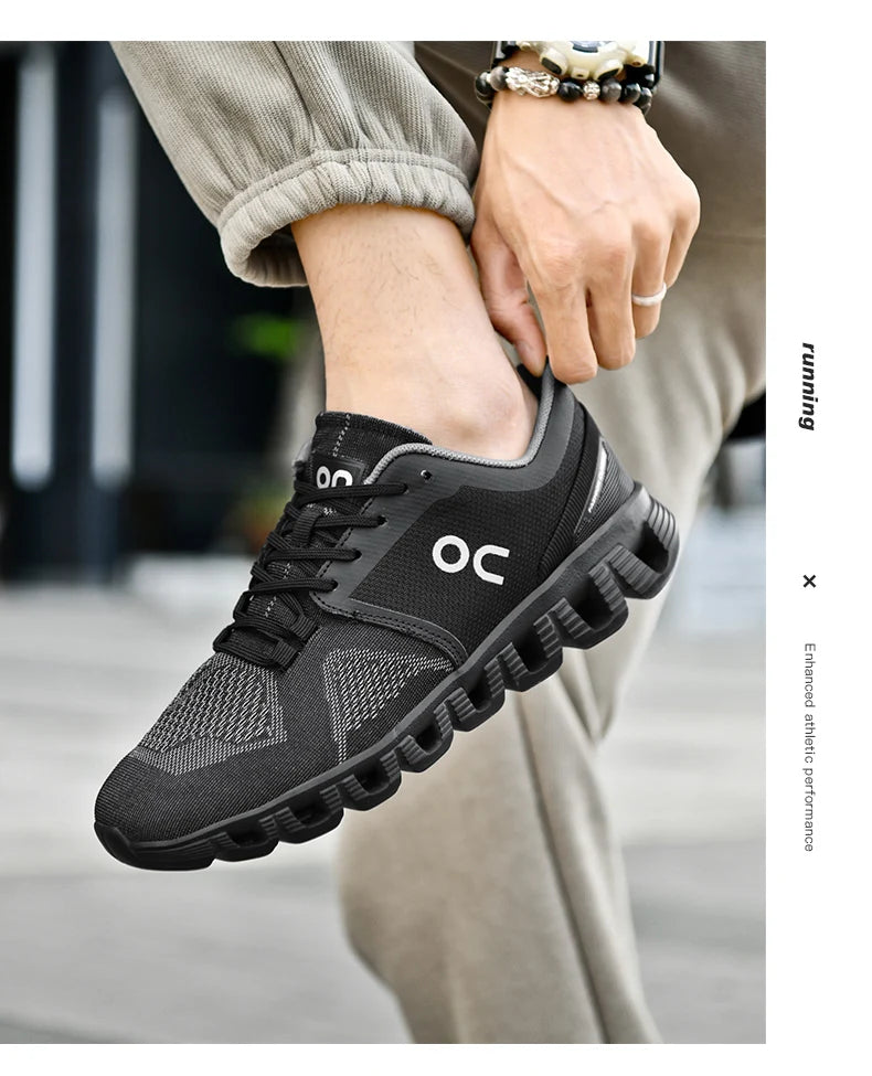 Men's Breathable Casual Sneakers Air Mesh Running Shoes Lightweight Summer Outdoor Sports Zapatillas for Male Large Size 39-46