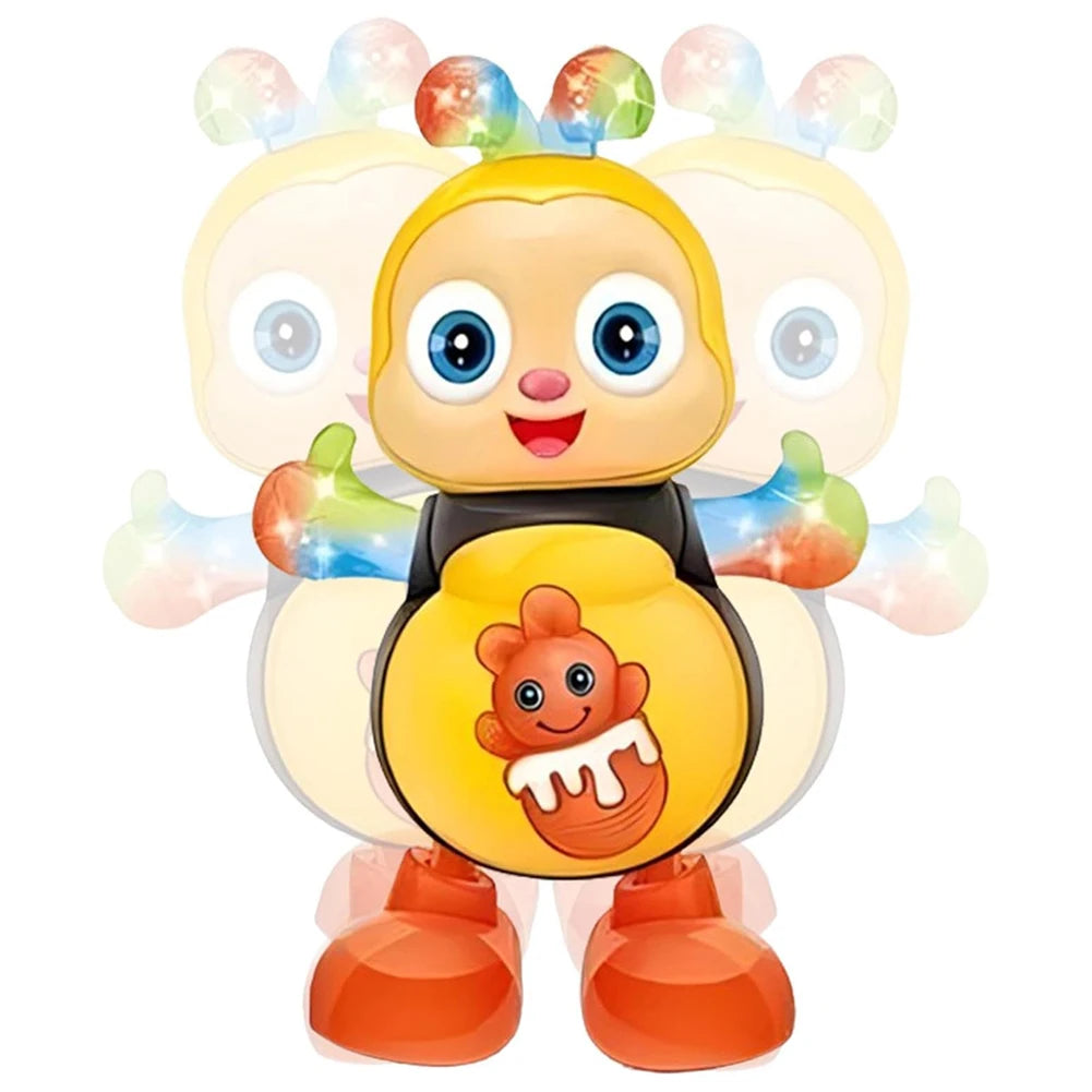 Cartoon Educational Toys with Lights & Music Interactive Singing Animal for Kids Christmas Birthday Gifts for Boys Girls