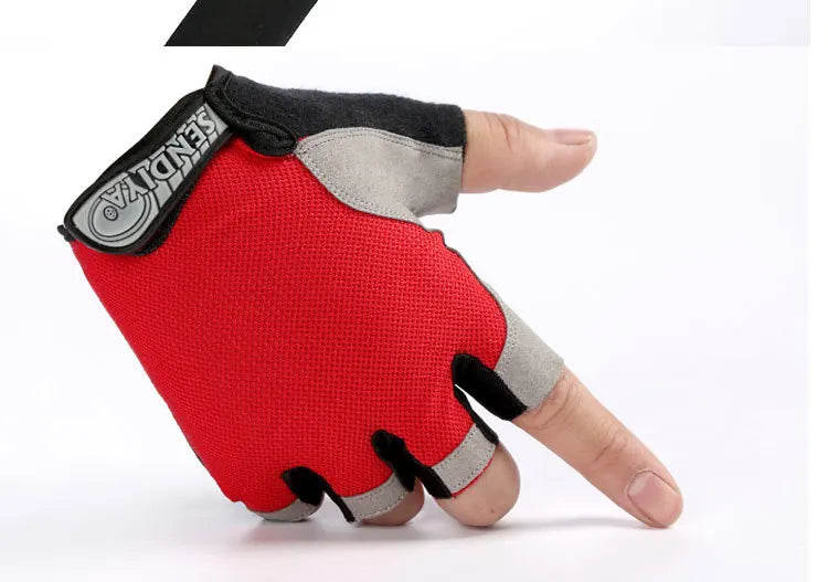 Guantes de Gym Sin Dedos – Fitness Ciclismo Antideslizante Unisex