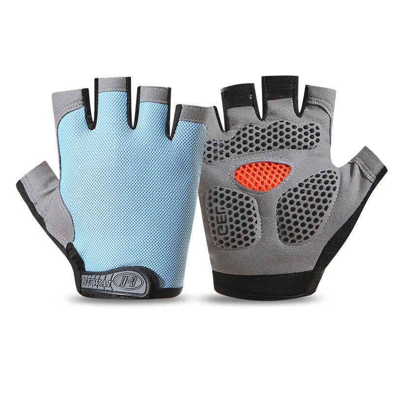 Guantes de Gym Sin Dedos – Fitness Ciclismo Antideslizante Unisex