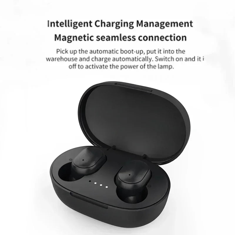 TWS Wireless Bluetooth Headset with Mic Earbuds Noice Cancelling Earphone Bluetooth Headphones For smartphones