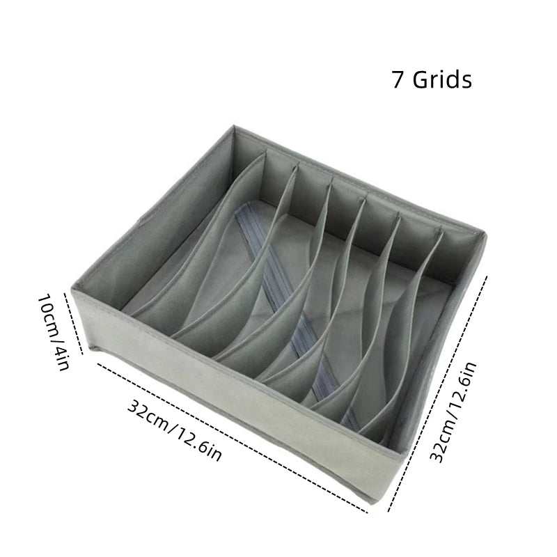 Underwear Organizer Socks Pants Bra Storage Box Cabinets Drawers Wardrobe Clothes Scarf Storage Organizer Boxes For Bedroom