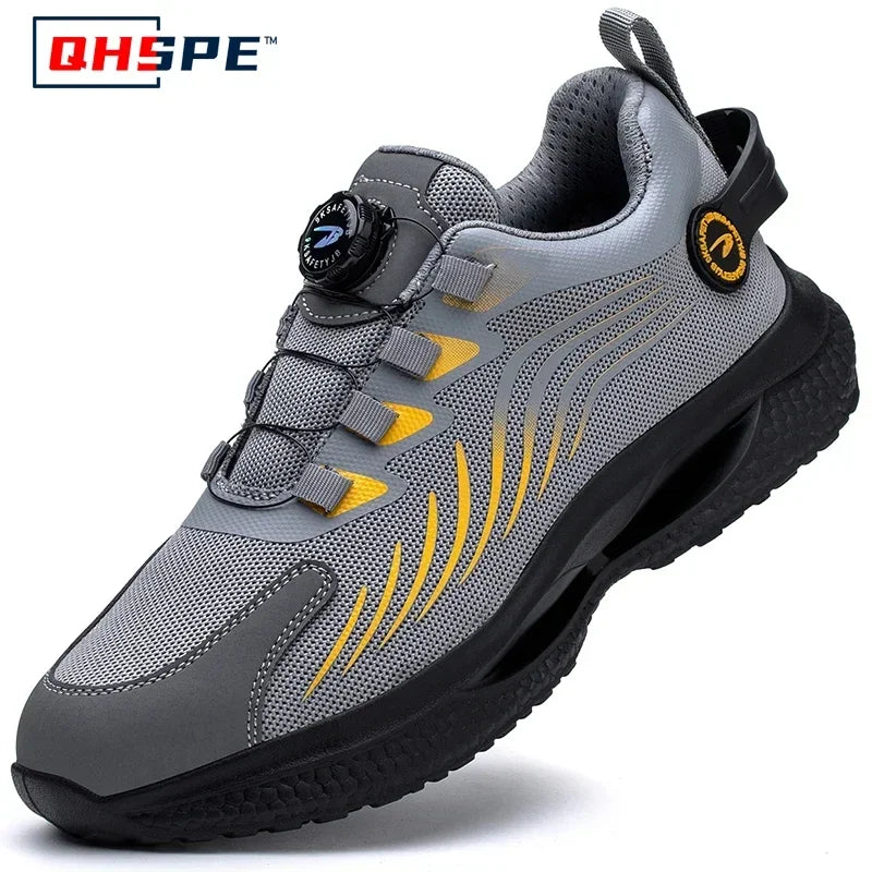 Botas de Seguridad Hombre - Puntera Reforzada Antideslizante
