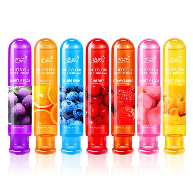 Fruity Love Gel Sex Lubricant Anal Lubrication for Intimate Sessions Combination Packaged Moisturizing Love Gel