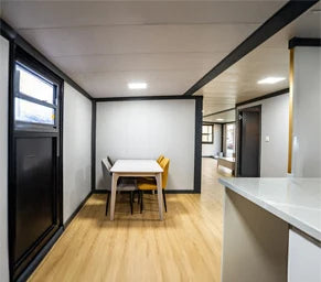 Prefab Container House 3 Bedroom Modular Homes Foldable Luxury  Quick Installation China Manufactured Kits