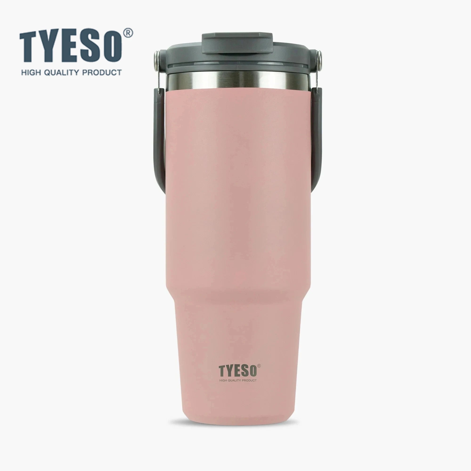Tyeso 900ML Travel Mug Stainless Steel Coffee Cup Cold Hot Double-layer Insulated Cup Tumbler Thermo Water Bottle Car Vacuum Cup