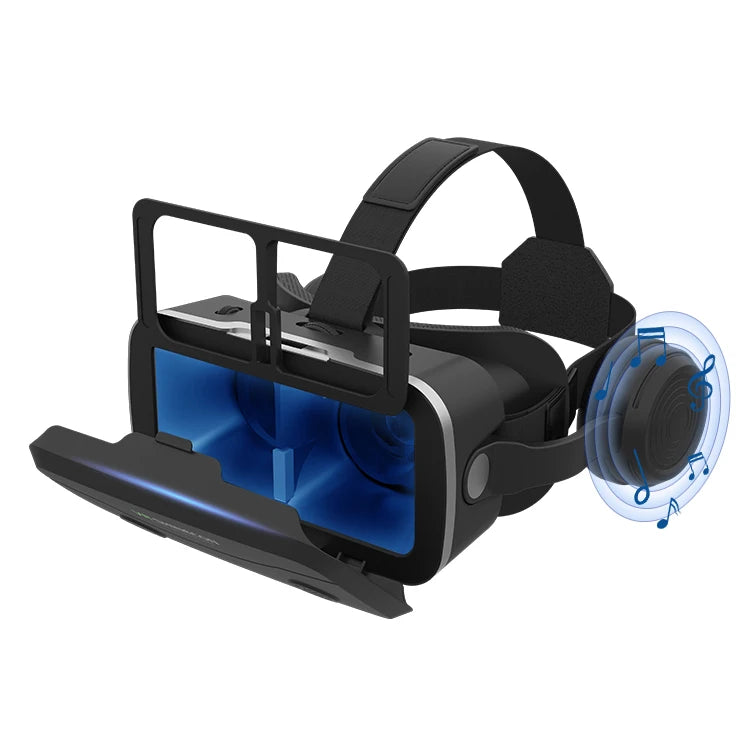 Virtual Reality VR Glasses 3D Headset Devices Viar Helmet Goggles Lenses Smart For Smartphones Phone Mobile Realidade Headphone