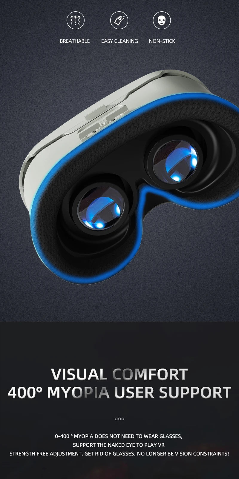 Virtual Reality 3D VR Glasses Smartphone Headset Goggles Helmet Viar Smart Phone Controller Cell Mobile Lenses Device Video Game