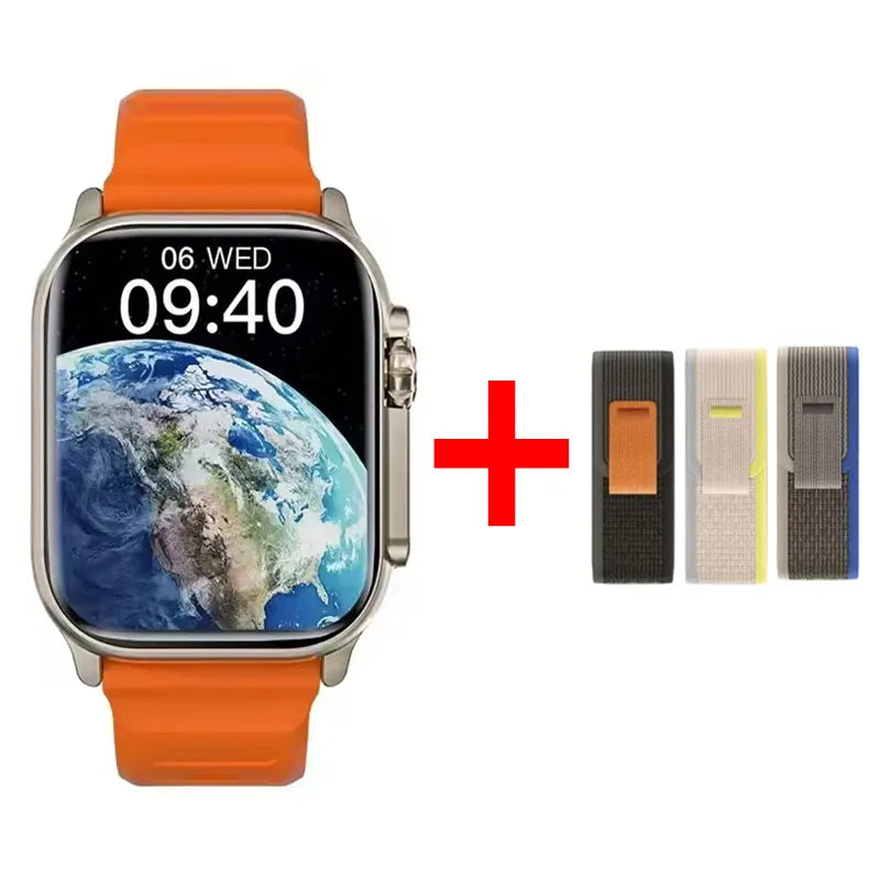 Watch 10 Ultra Smart Watch 49mm 2026 New NFC Men Women GPS Track Bluetooth Call BT Music Games Wireless Charging Smartwatch