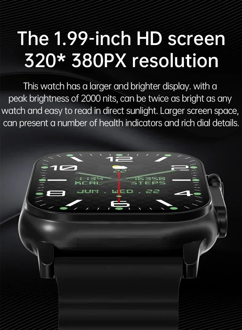 Watch 10 Ultra Smart Watch 49mm 2026 New NFC Men Women GPS Track Bluetooth Call BT Music Games Wireless Charging Smartwatch