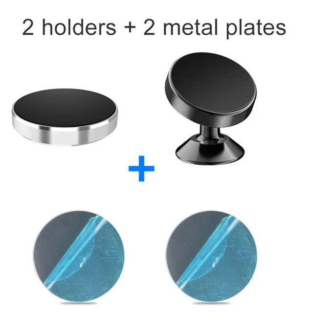 Universal Magnetic Car Phone Holder Magnet Mount Mobile Cell Phone Stand Dashboard Phone Holder GPS Support For iPhone Samsung