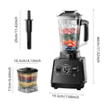 Fully Automatic Wall-Breaking Commercial Blender High Power Stationary Mixer Food Processor Ice Smoothie Juicer Machine Kitchens