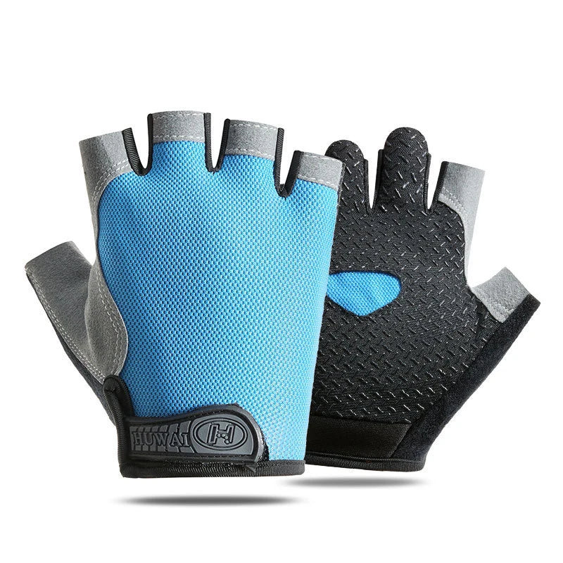 Guantes de Gym Sin Dedos – Fitness Ciclismo Antideslizante Unisex