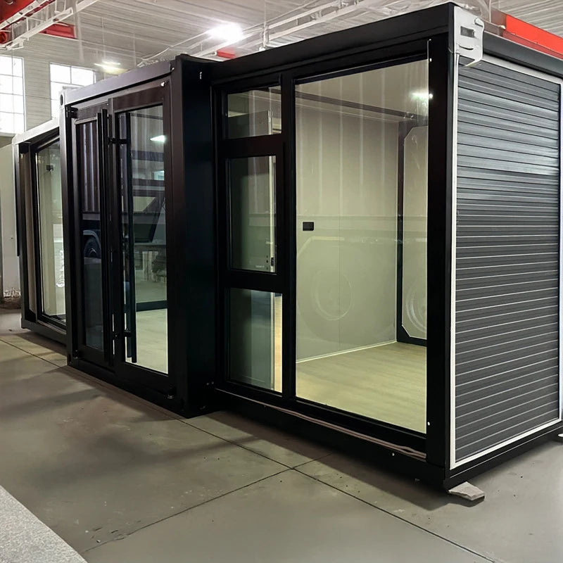 Prefab Container House 3 Bedroom Modular Homes Foldable Luxury  Quick Installation China Manufactured Kits
