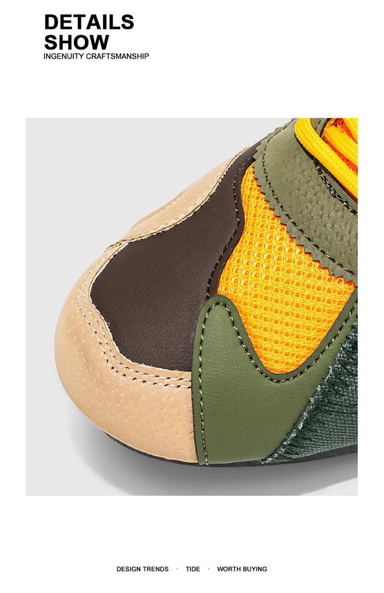 Men's Breathable Casual Sneakers Luxury Trainer Fashion Loafers Comfortable Running Shoes for Male
