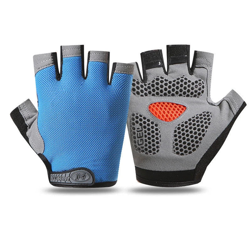 Guantes de Gym Sin Dedos – Fitness Ciclismo Antideslizante Unisex