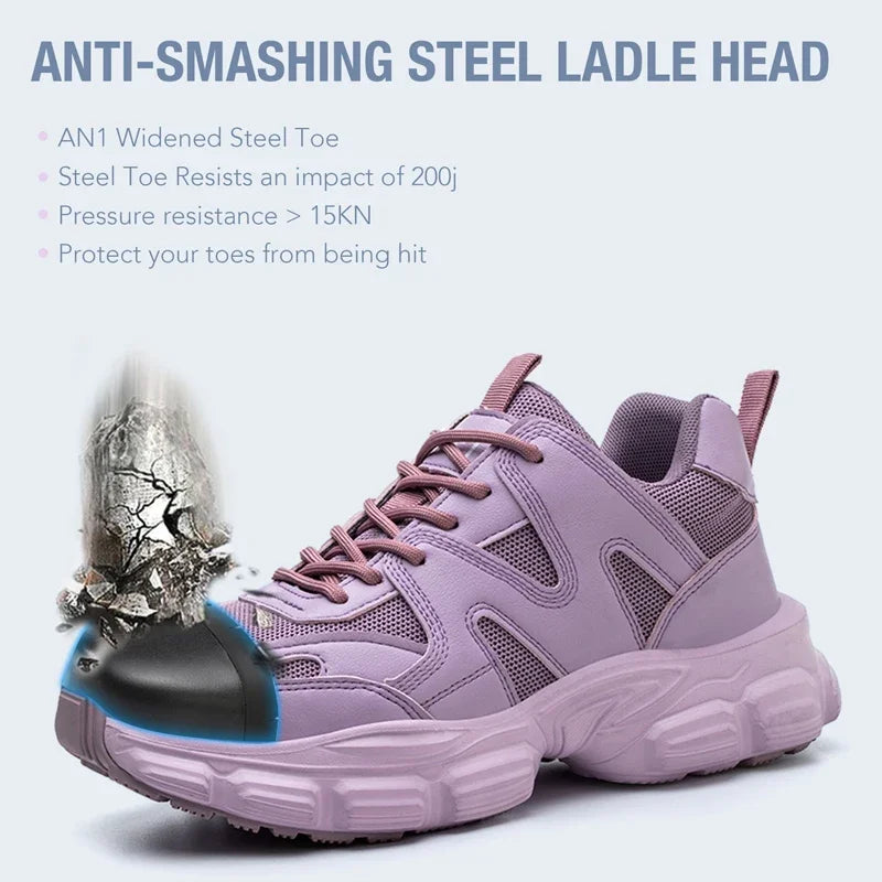 Zapatillas de Seguridad Unisex - Antiimpacto Indestructibles