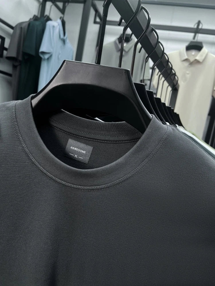 Luxury brand breathable cotton short sleeved exquisite Paul Pony embroidered T-shirt summer comfort casual round neck men's wear