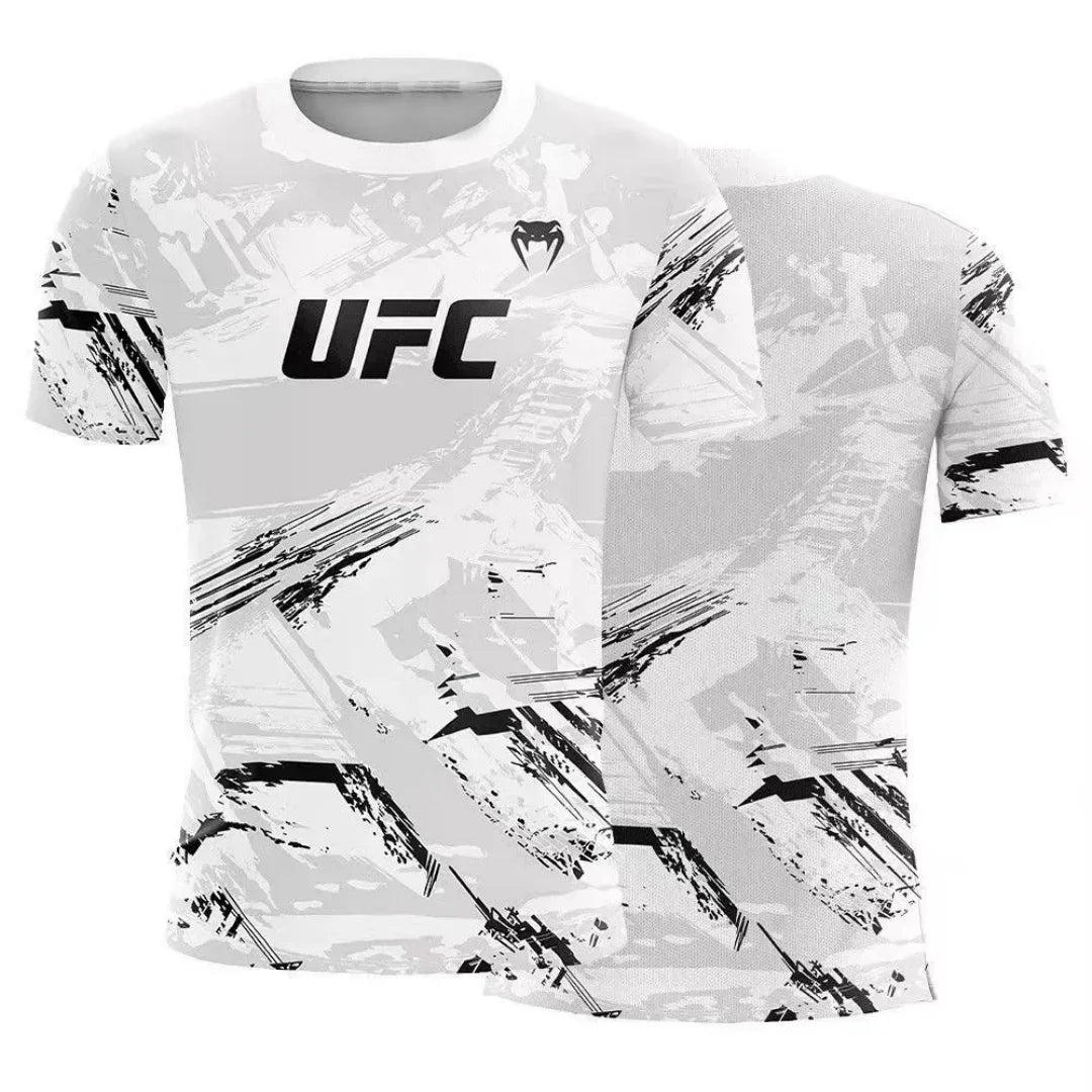 Remera Deportiva Hombre - Secado Rápido Estilo UFC