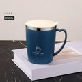350ml 304 Stainless Steel Mugs Portable Thermal Water Bottle Thermos Mug Coffee Cup with Handle Leak-Proof Insulated Water Cups