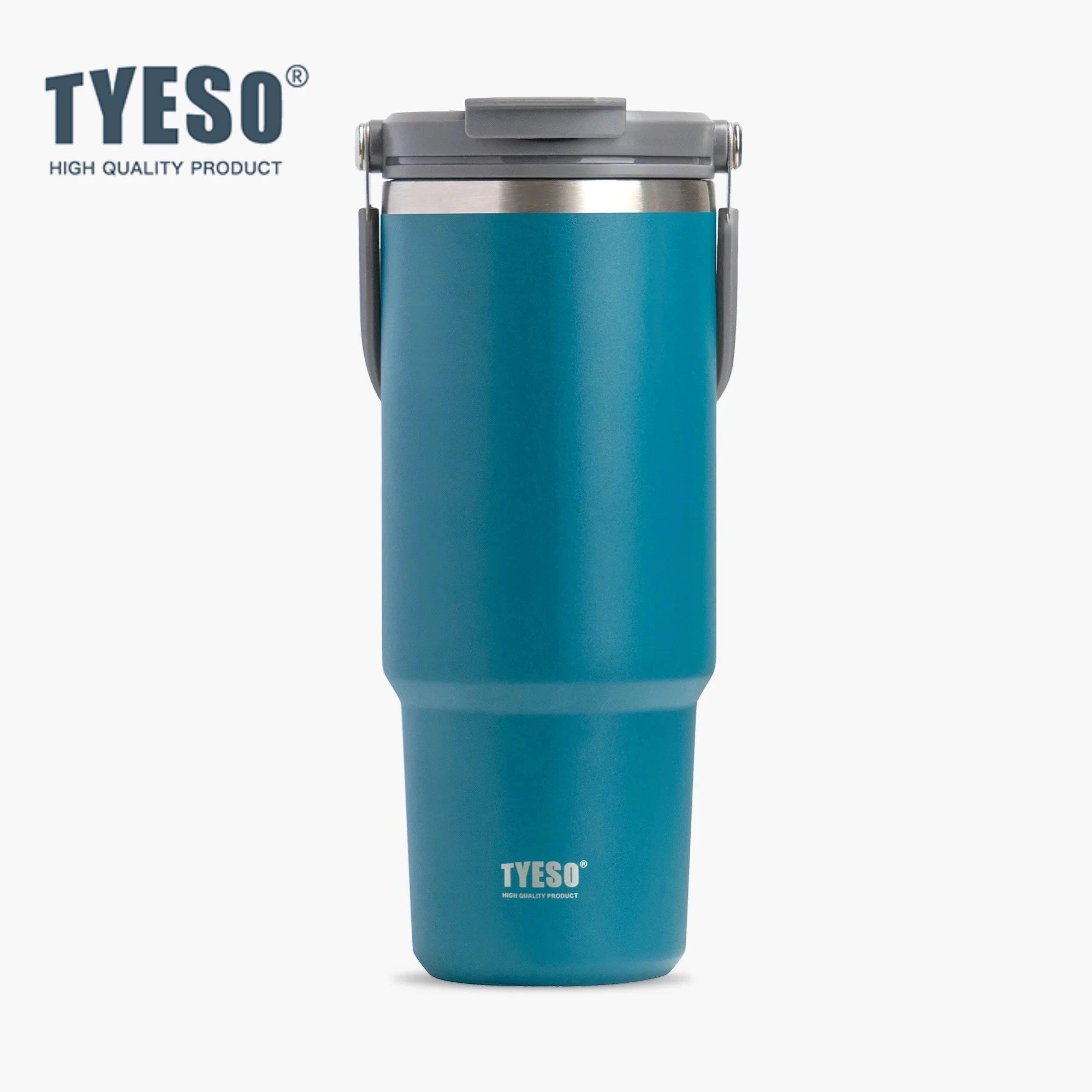 Tyeso 900ML Travel Mug Stainless Steel Coffee Cup Cold Hot Double-layer Insulated Cup Tumbler Thermo Water Bottle Car Vacuum Cup
